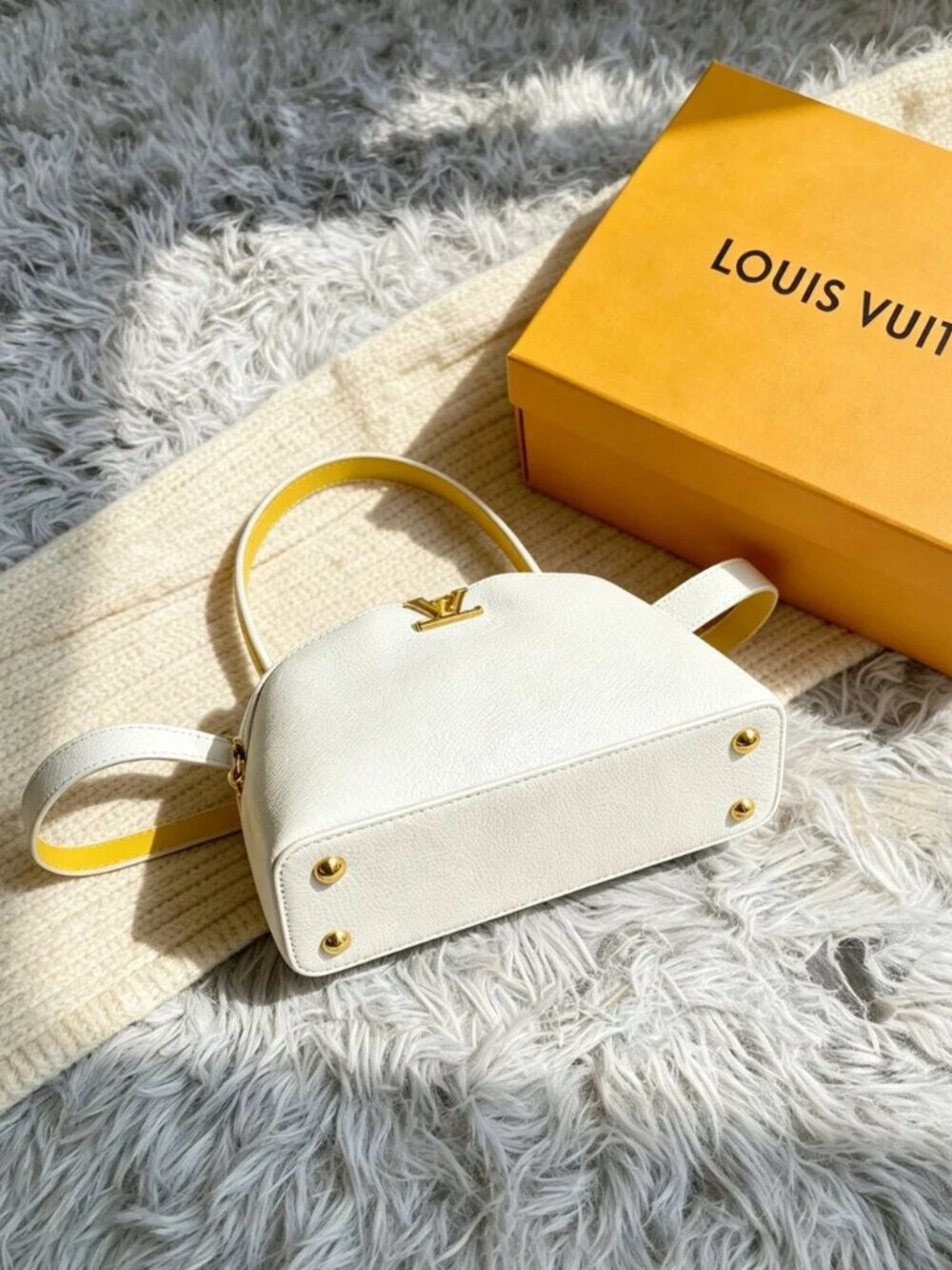 Louis Vuitton Capucines BB White - Picture 6 of 7